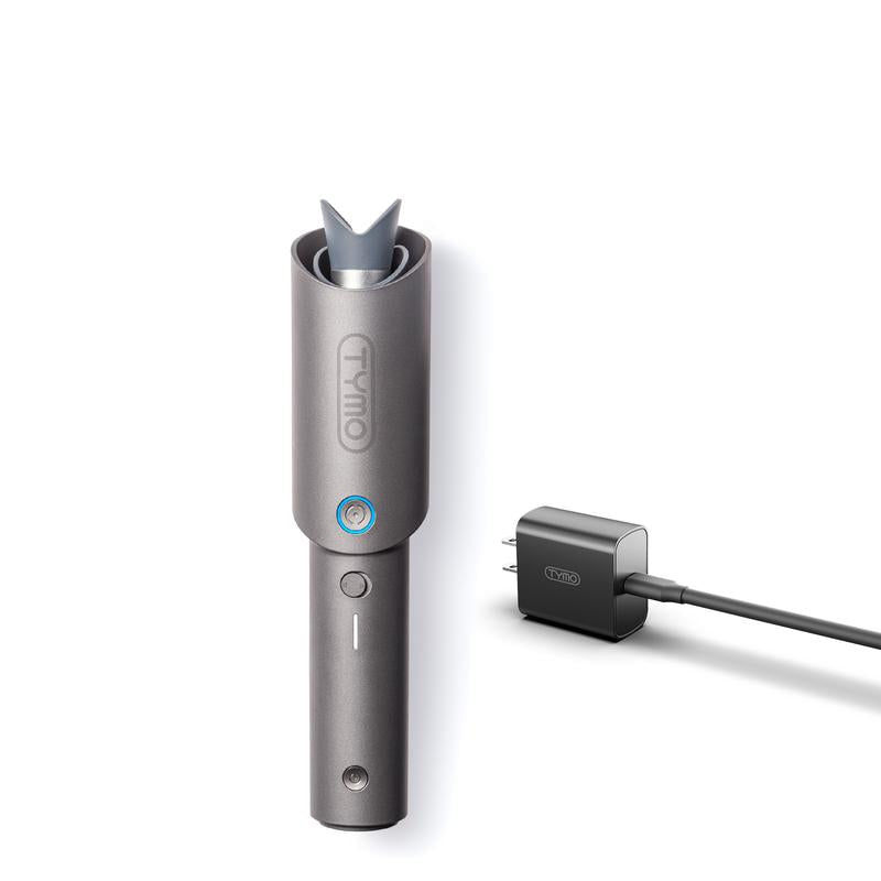 TYMO CURLGO - Cordless Automatic Curling Iron Negative Ionic with Comfort Handles Comfortable Handle Heated Curler Hair Curler Waver