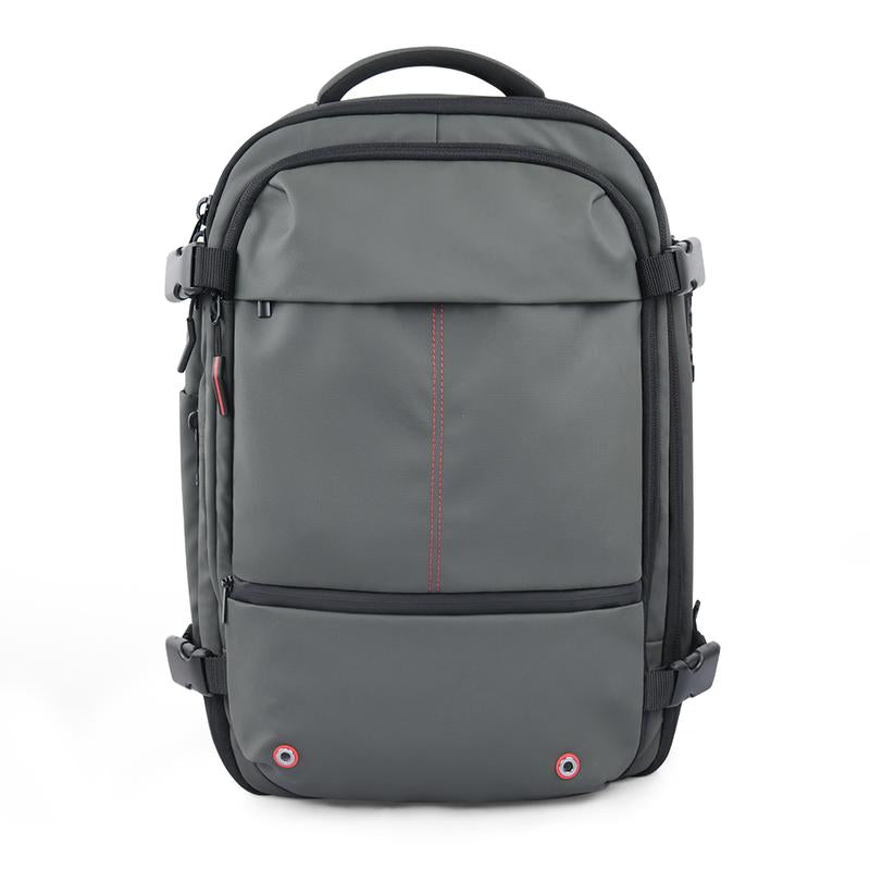 Travel Inspira, Carry-On Travel Backpack, 55L Expandable Vackpack with Vacuum Compression, Anti-Theft Travel Bags with Electric Pump,Travel Essentials