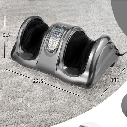 Costway Shiatsu Foot Massager Machine, COSTWAY Deep Kneading Rolling Massage for Feet, Leg Calf Ankle, Electric Massager W/Remote, 4 Massage Modes, Burgundy-Deals for You Days